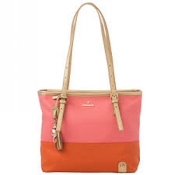 RETREAT MEDIUM TOTE-CORAL